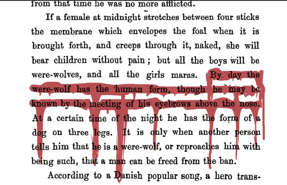 The Book of Were-Wolves by Sabine Baring-Gould