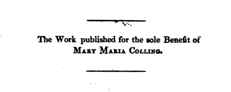 Frontispiece of Fables and Other Pieces in Verse by Mary Maria Colling, 1831