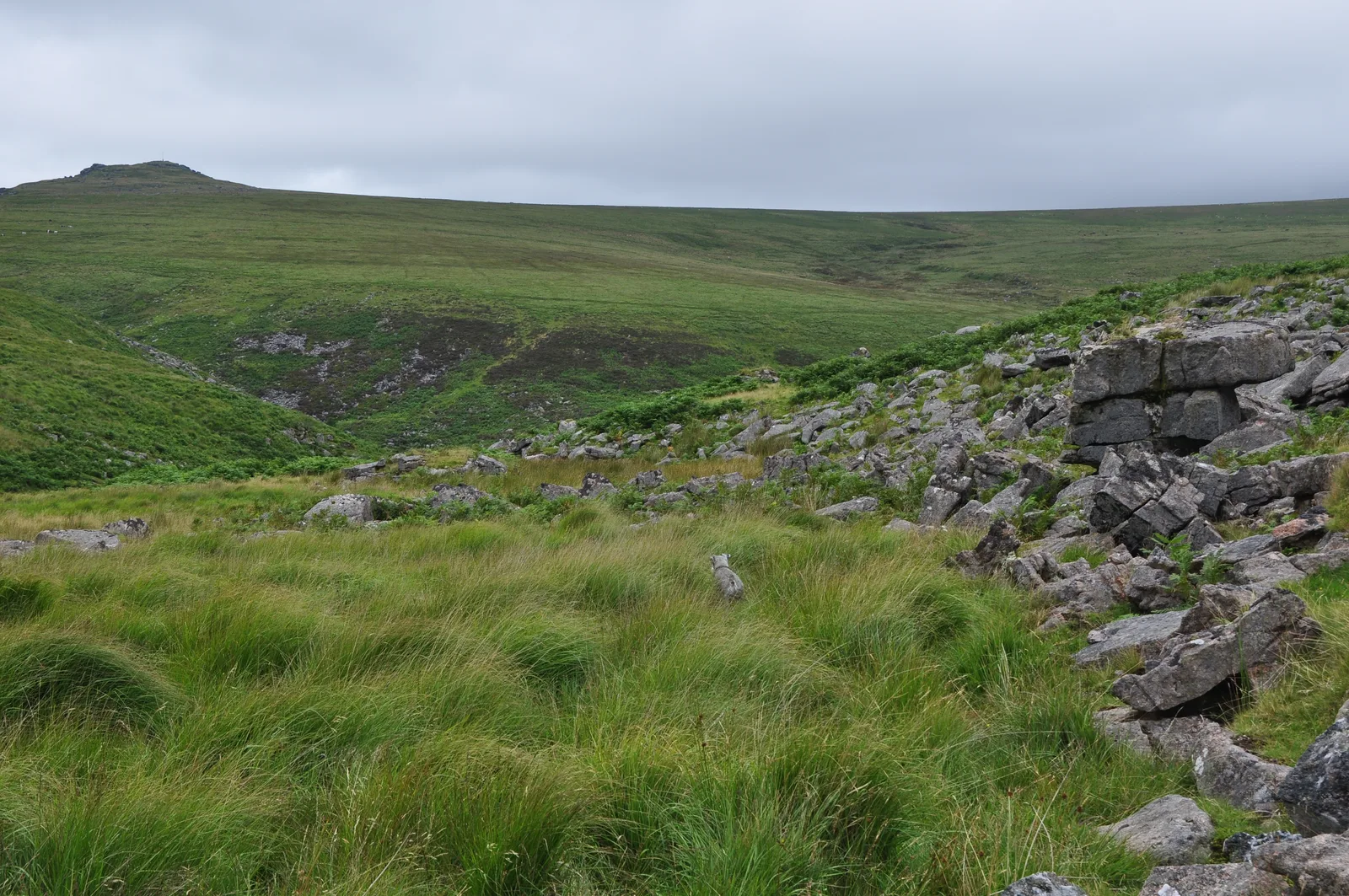 Eight hut circles