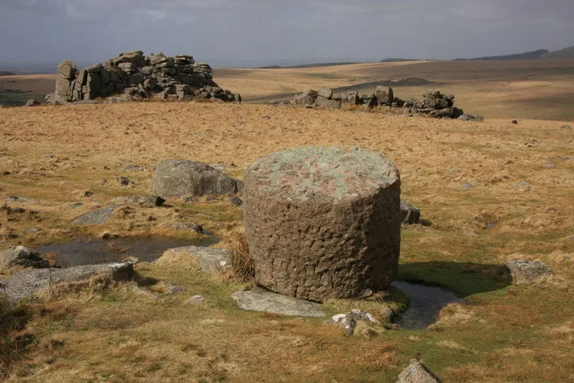Pillow mound near Great Trowlesworthy Tor