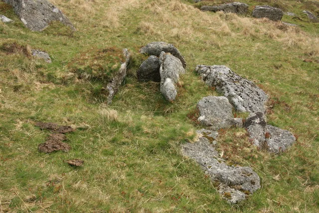 Round cairn 100m south of Down Tor