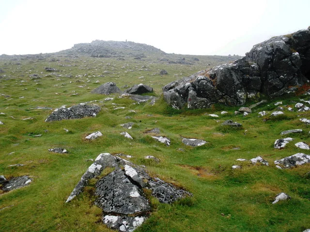 Tor cairn near Cox Tor