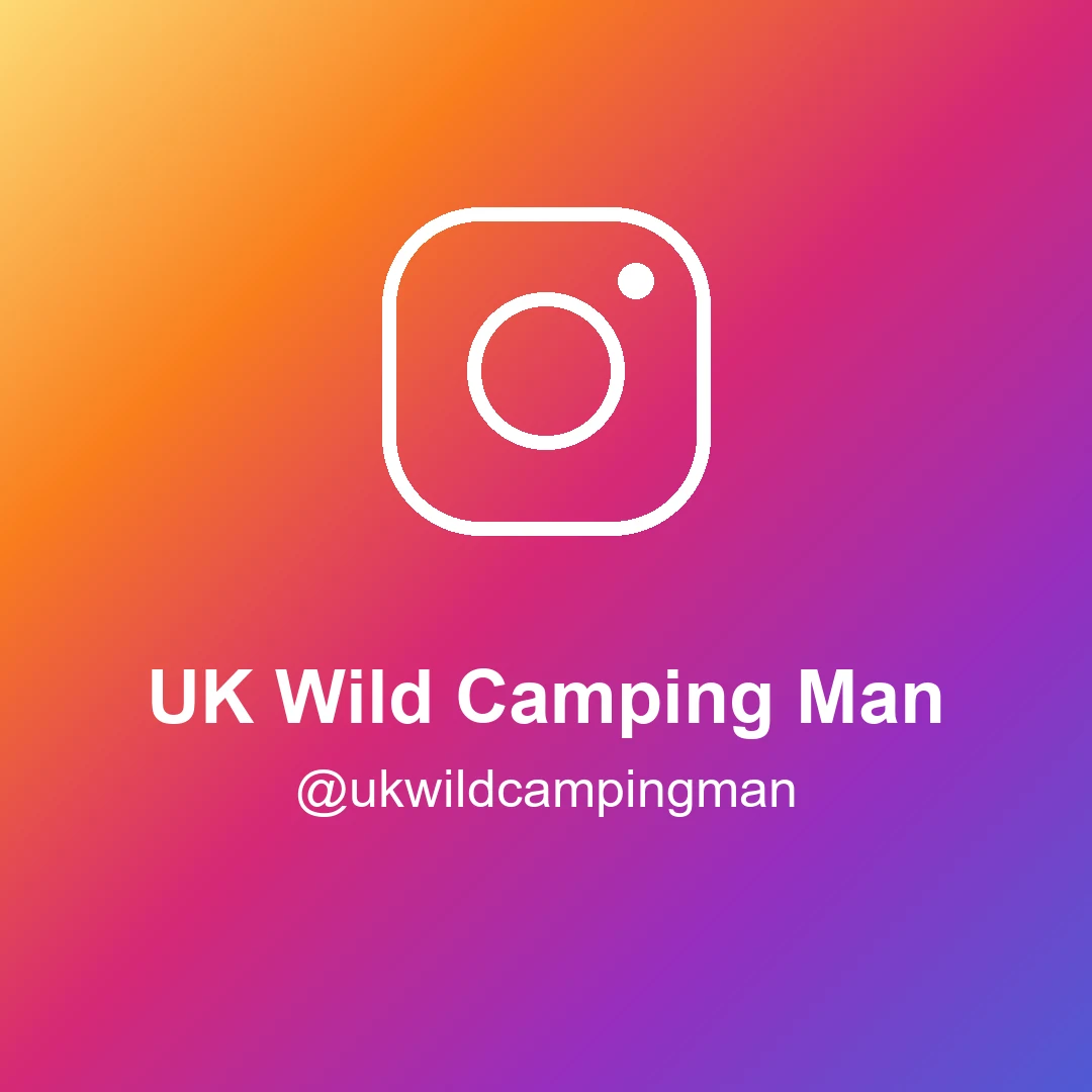 UK Wild Camping Man