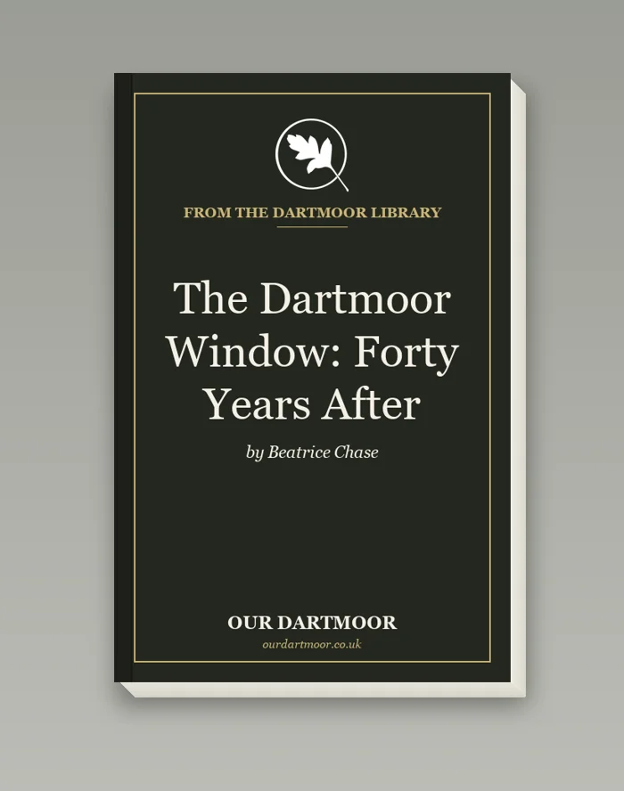 The Dartmoor Window: Forty Years After