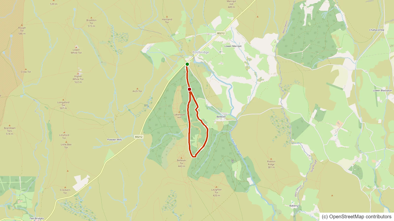 Postbridge Trail